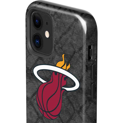NBA Miami Heat Dark Rust iPhone 12 Impact Case