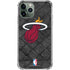 NBA Miami Heat Dark Rust iPhone 12 Pro Clear Case