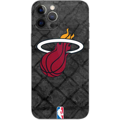 NBA Miami Heat Dark Rust iPhone 12 Pro Max Skin