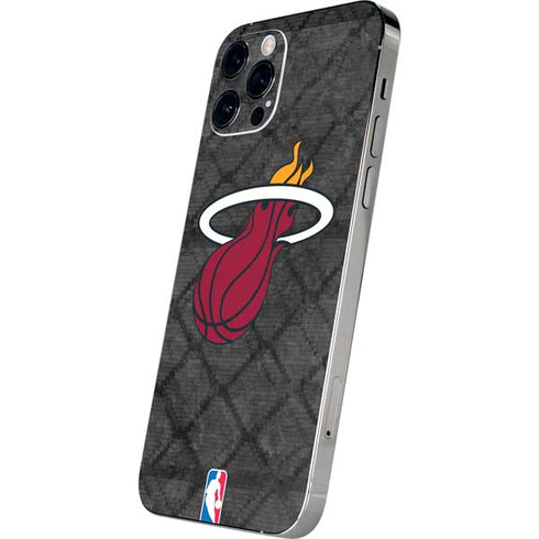 NBA Miami Heat Dark Rust iPhone 12 Pro Skin