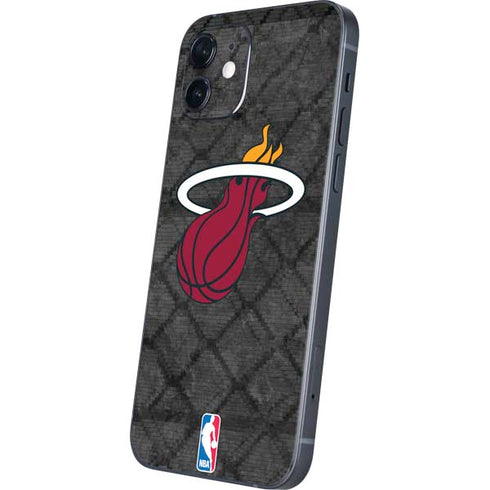 NBA Miami Heat Dark Rust iPhone 12 Skin