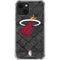 NBA Miami Heat Dark Rust iPhone 13 Clear Case