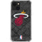 NBA Miami Heat Dark Rust iPhone 13 Mini Clear Case