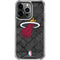 NBA Miami Heat Dark Rust iPhone 13 Pro Clear Case