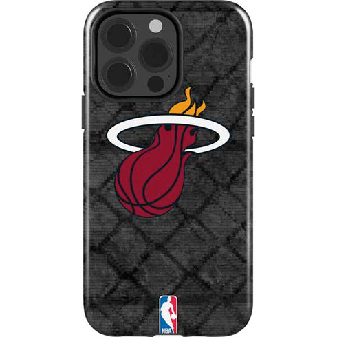 NBA Miami Heat Dark Rust iPhone 13 Pro Impact Case