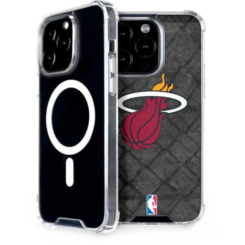 NBA Miami Heat Dark Rust iPhone 13 Pro MagSafe Case
