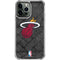 NBA Miami Heat Dark Rust iPhone 13 Pro Max Clear Case