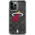 NBA Miami Heat Dark Rust iPhone 13 Pro Max Clear Case