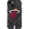 NBA Miami Heat Dark Rust iPhone 15 Plus Impact Case