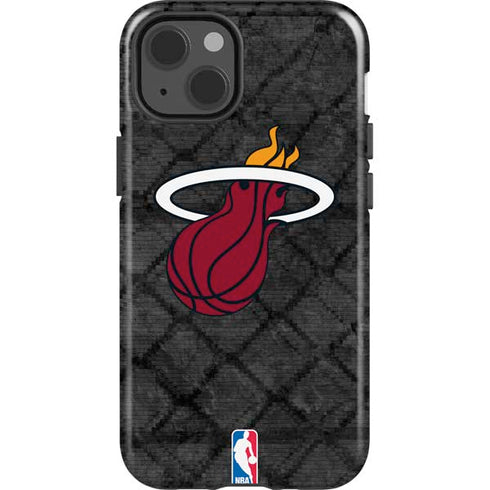 NBA Miami Heat Dark Rust iPhone 15 Impact Case