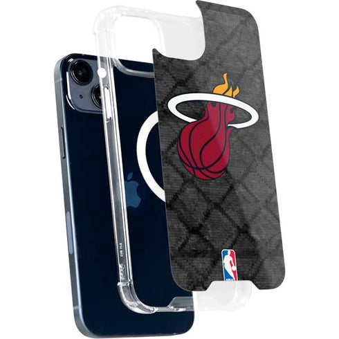 NBA Miami Heat Dark Rust iPhone 14 Plus MagSafe Case