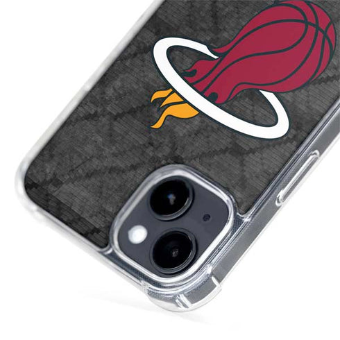 NBA Miami Heat Dark Rust iPhone 15 Plus MagSafe Case