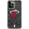 NBA Miami Heat Dark Rust iPhone 15 Pro Max Clear Case