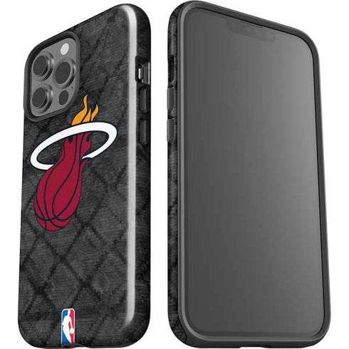NBA Miami Heat Dark Rust iPhone 15 Pro Max Impact Case