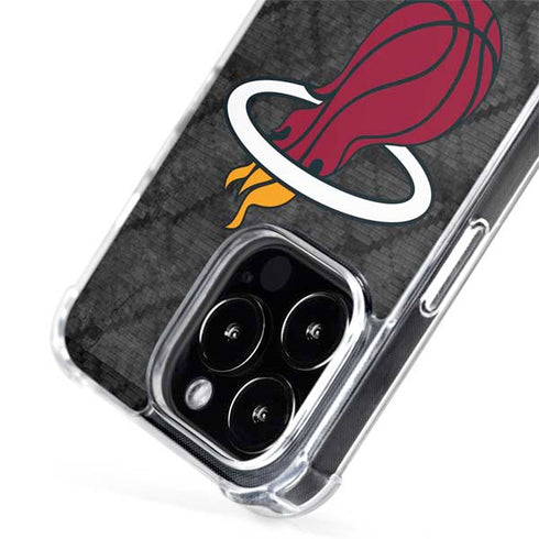 NBA Miami Heat Dark Rust iPhone 15 Pro Max MagSafe Case