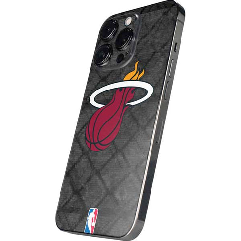 NBA Miami Heat Dark Rust iPhone 14 Pro Max Skin