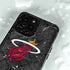 NBA Miami Heat Dark Rust iPhone 14 Pro Max Waterproof Case