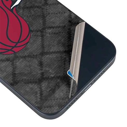 NBA Miami Heat Dark Rust iPhone 14 Skin