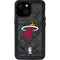 NBA Miami Heat Dark Rust iPhone 15 Waterproof Case