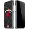 NBA Miami Heat Dark Rust iPhone SE (2nd & 3rd Gen) Clear Case