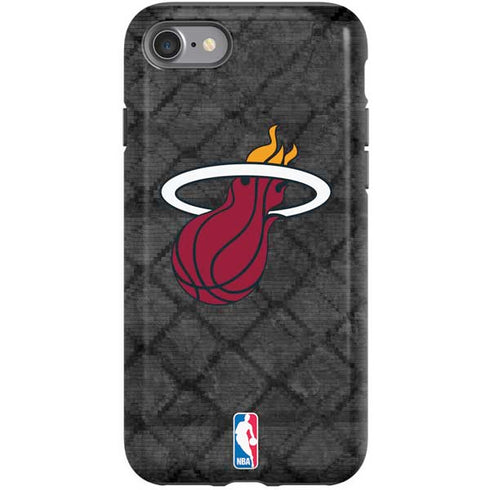 NBA Miami Heat Dark Rust iPhone SE (2nd & 3rd Gen) Pro Case