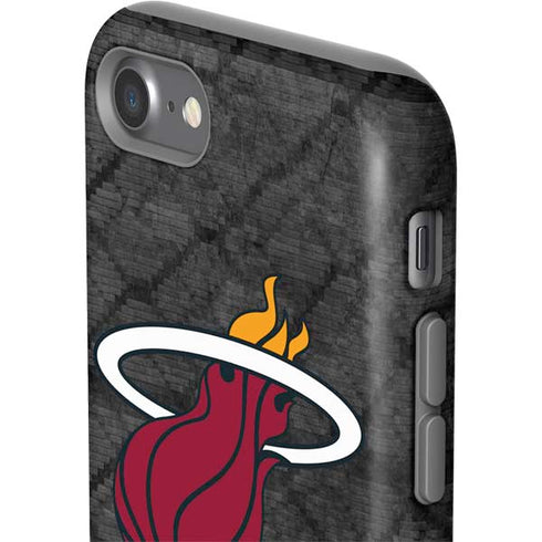 NBA Miami Heat Dark Rust iPhone SE (2nd & 3rd Gen) Pro Case