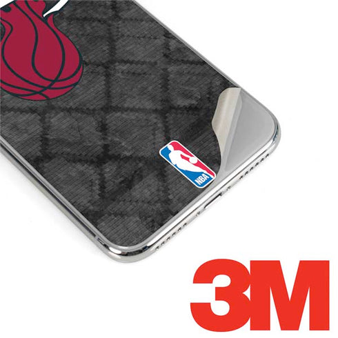 NBA Miami Heat Dark Rust iPhone X Skin