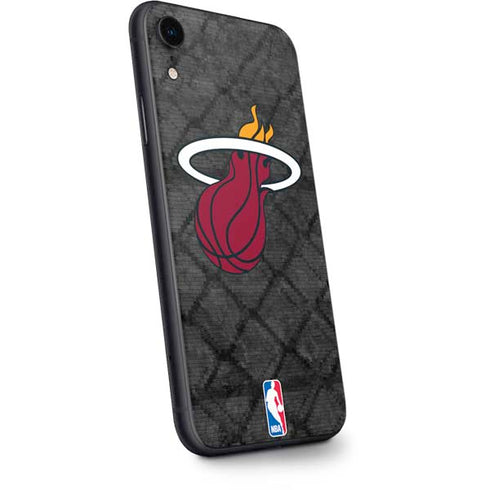 NBA Miami Heat Dark Rust iPhone XR Skin