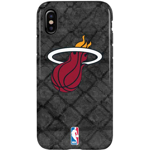 NBA Miami Heat Dark Rust iPhone XS Pro Case