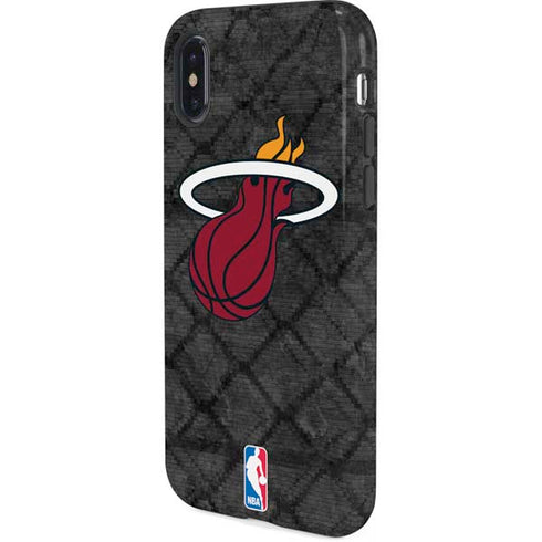 NBA Miami Heat Dark Rust iPhone XS Pro Case