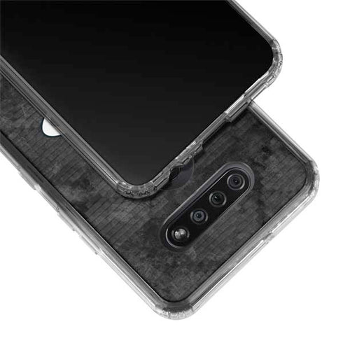 NBA Miami Heat Dark Rust LG K51/Q51 Clear Case