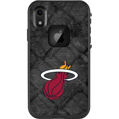 NBA Miami Heat Dark Rust LifeProof Fre iPhone Skin