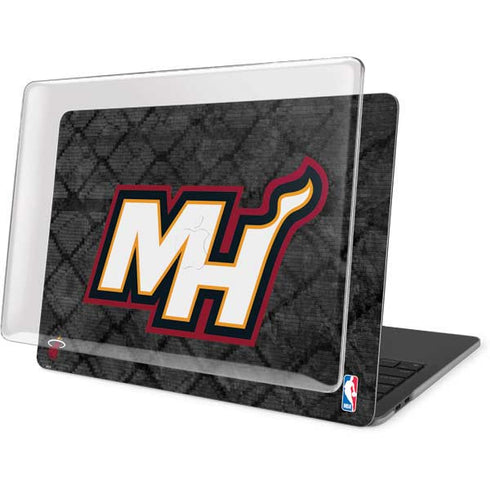 NBA Miami Heat Dark Rust MacBook Pro 15in (2016-19) Case plus Skin