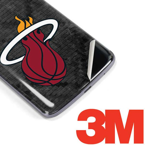 NBA Miami Heat Dark Rust Moto E5 Plus Skin