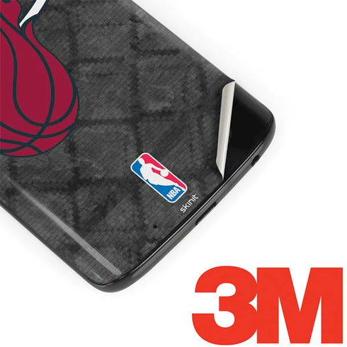 NBA Miami Heat Dark Rust Moto G6 Skin