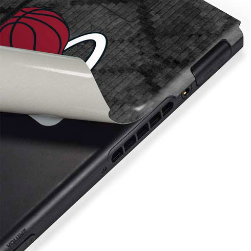 NBA Miami Heat Dark Rust Nintendo Switch Bundle Skin