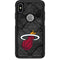 NBA Miami Heat Dark Rust Otterbox Commuter iPhone Skin