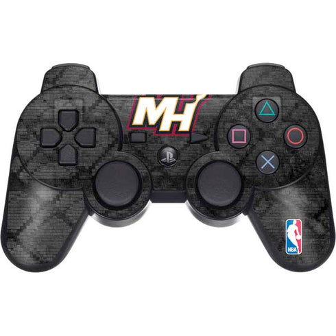 NBA Miami Heat Dark Rust PS3 Dual Shock wireless controller Skin