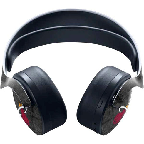 NBA Miami Heat Dark Rust PULSE 3D Wireless Headset for PS5 Skin