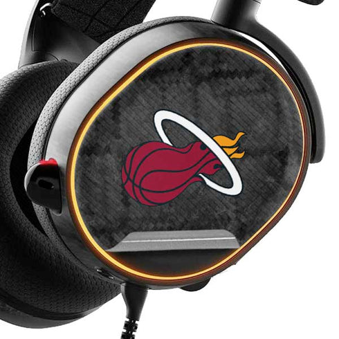 NBA Miami Heat Dark Rust SteelSeries Arctis 5 Skin