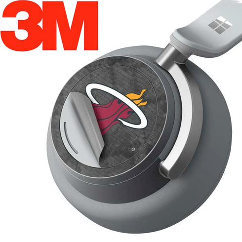 NBA Miami Heat Dark Rust Surface Headphones Skin