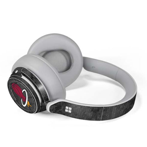 NBA Miami Heat Dark Rust Surface Headphones Skin