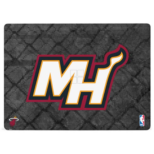 NBA Miami Heat Dark Rust Surface Laptop 3 13.5in Skin
