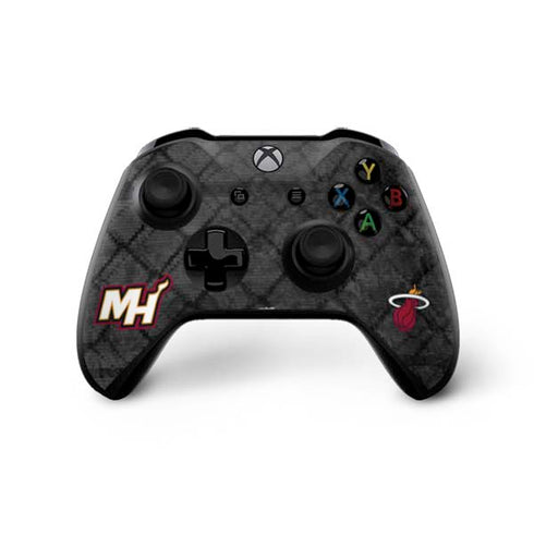 NBA Miami Heat Dark Rust Xbox One X Controller Skin