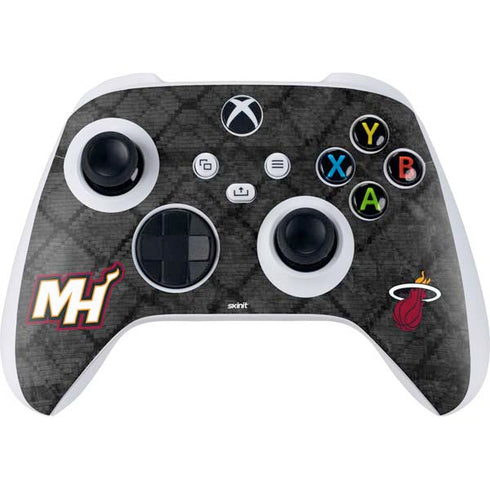 NBA Miami Heat Dark Rust Xbox Series S Controller Skin