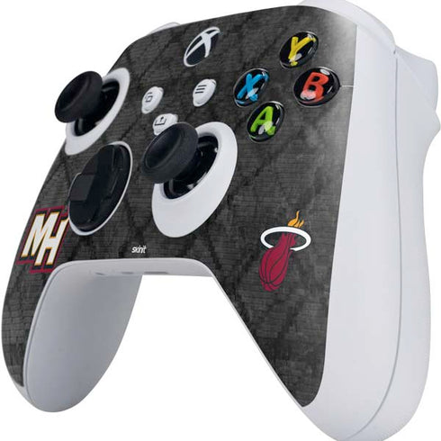 NBA Miami Heat Dark Rust Xbox Series S Controller Skin
