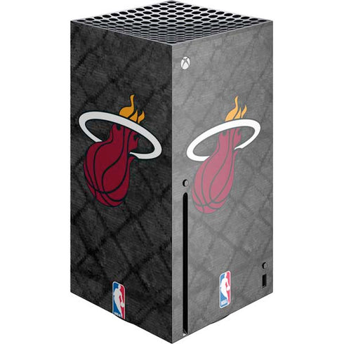 NBA Miami Heat Dark Rust Xbox Series X Console Skin