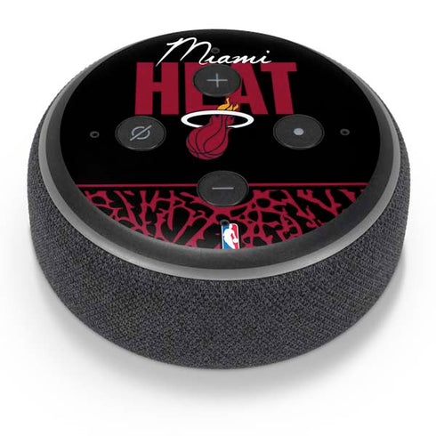 NBA Miami Heat Elephant Print Amazon Echo Dot Skin
