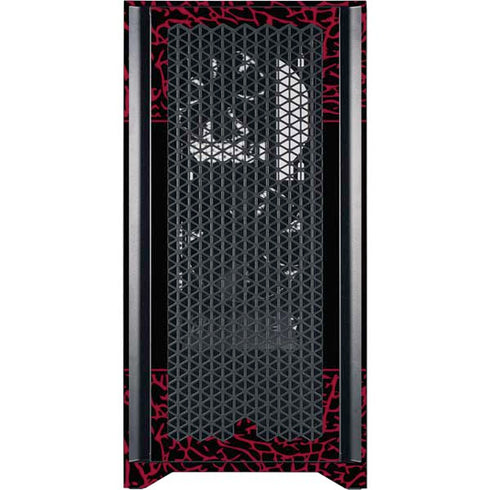 NBA Miami Heat Elephant Print Corsair 4000D Tempered Glass Mid-Tower ATX Case Skin