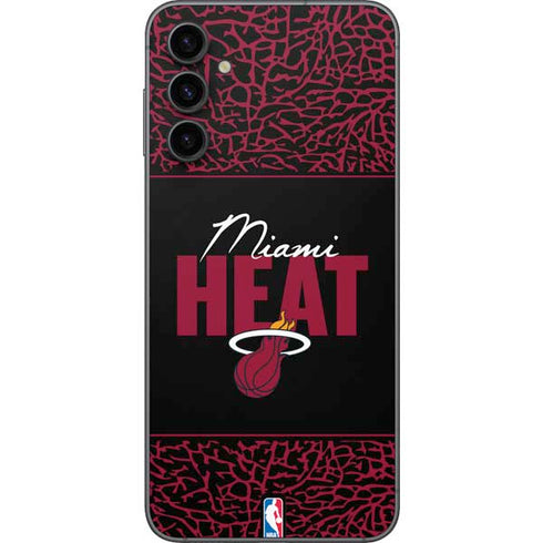NBA Miami Heat Elephant Print Galaxy A14 5G Skin
